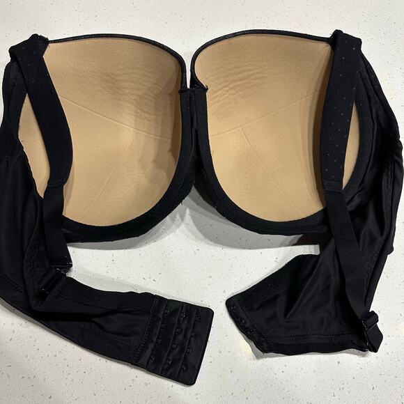 Soma Bra Stunning Support Full Coverage Black tan Lace 42DDD - Picture 4 of 6